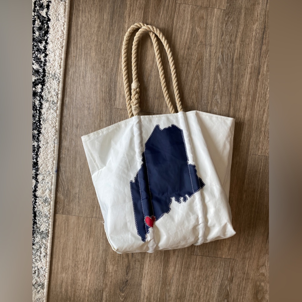 Seabags custom maine design medium tote bag